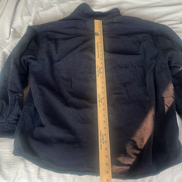 Levi's navy blue jacket with Plaid Interior XL - Picture 7 of 9